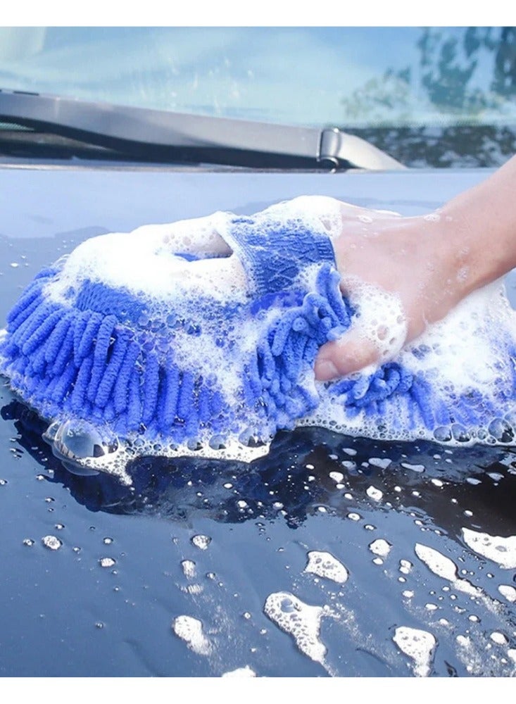 SARI SARI 3Pcs Microfiber Cleaning Cloth 40x30cm With 2 pcs Car Sponge 21x11x7cm - Image 4