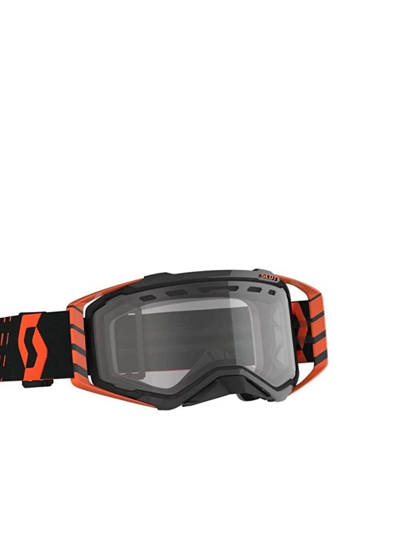 Scott Prospect Enduro MX Goggle Orange/Black Clear Visor - Image 1