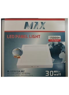 ماكس لوحة إضاءة LED 30 وات، تثبت على السطح M-15197A-MH 