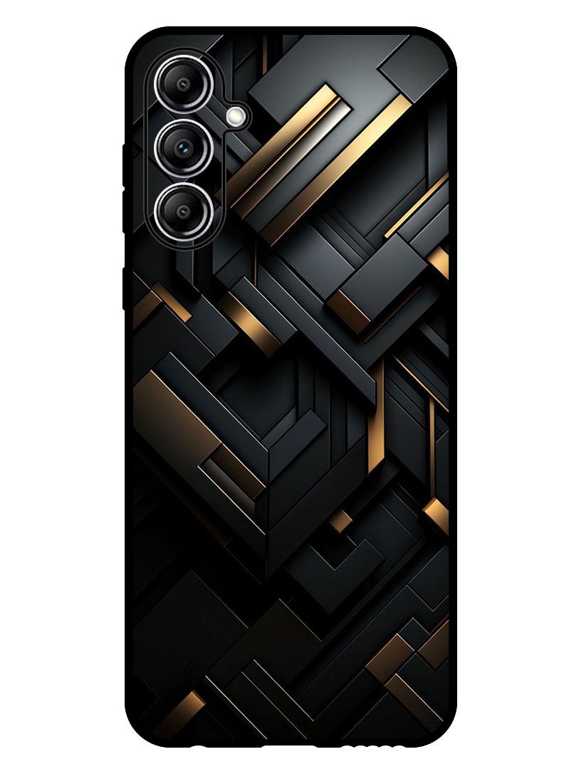 Theodor Protective Case Anti Scratch Shock Proof Bumper Cover For Samsung Galaxy F15 Black Dourado - Image 1