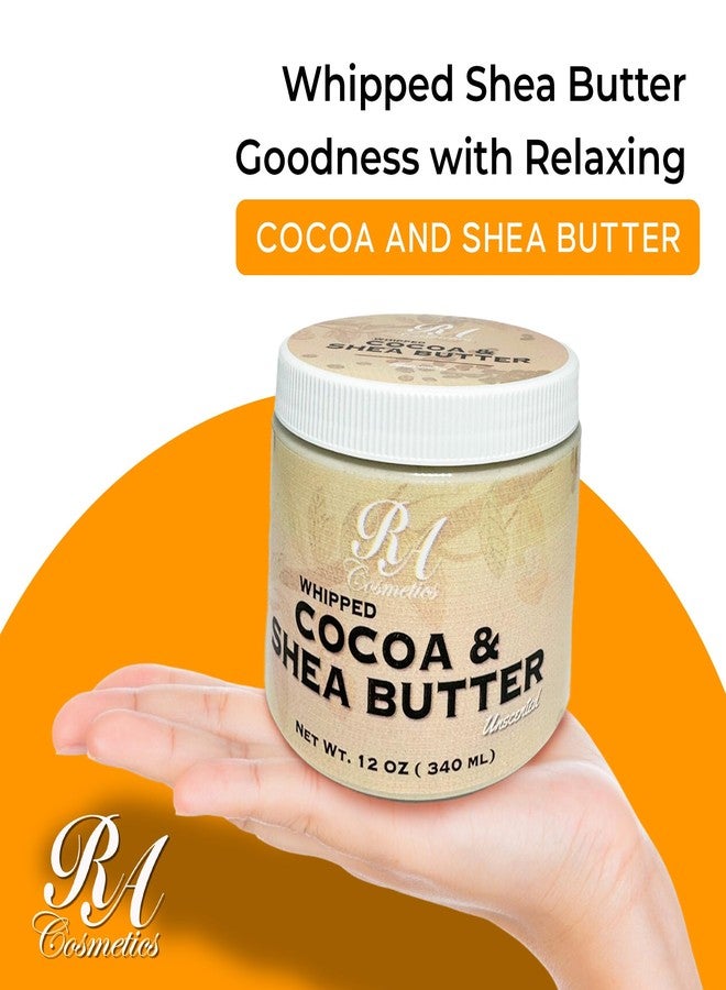را كوزماتكس كريم أساس RA COSMETICS الجديد المخفوق بخلاصة الكاكاو النقي وزبدة الشيا مع زيت جوز الهند، 12 أونصة - Image 2