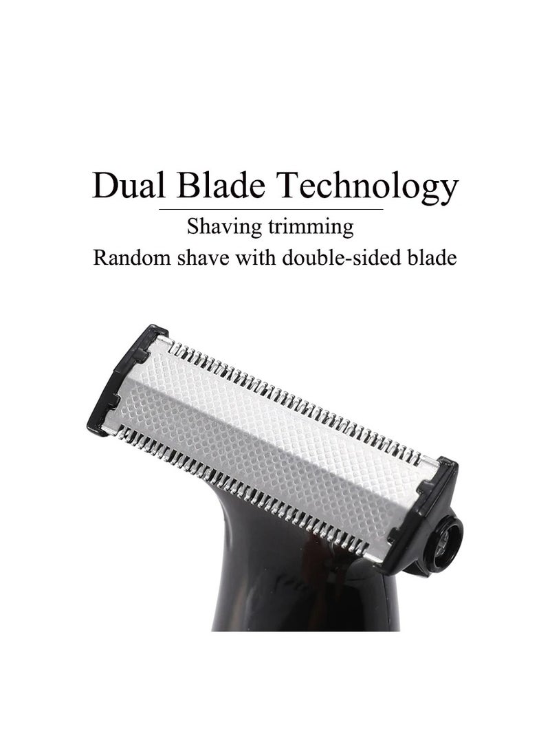 HTC Black Friday Cyber Monday Deals 2022 Face and Body Hybrid Electric Trimmer and Shaver,Body Trimmer For Men Pubic Hair - Image 4