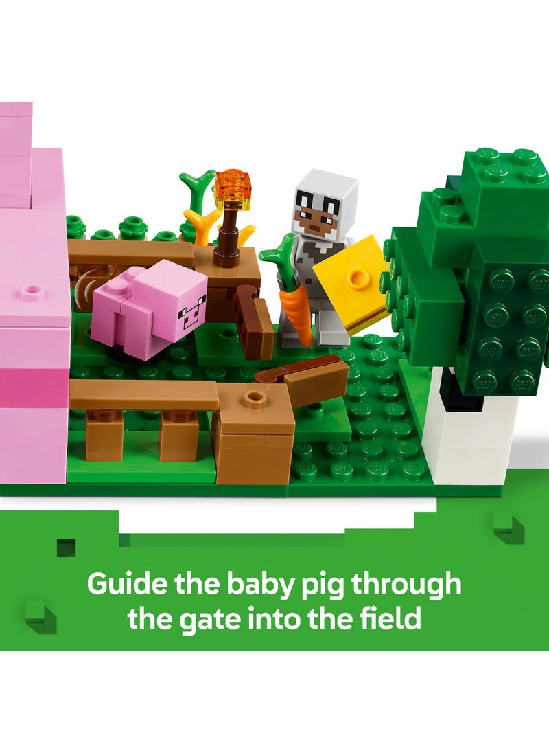LEGO Minecraft The Baby Pig House 21268 (238) Pieces  - Image 5