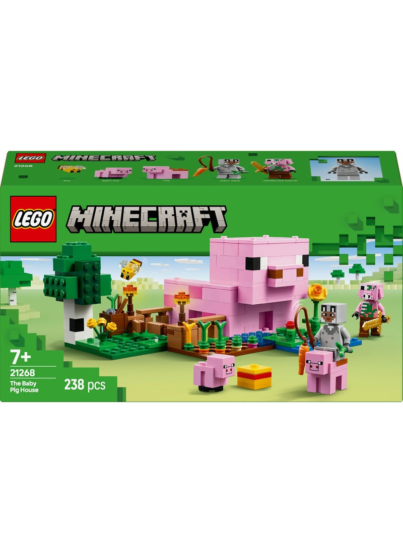 LEGO Minecraft The Baby Pig House 21268 (238) Pieces  - Image 2