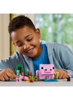 LEGO Minecraft The Baby Pig House Building Toy - Farm Animal Set Includes a Forest Biome, Hero Figure and Mobs, Gift for 7+ Year Old Girls & Boys 21268 (238 pieces)  - Image 3