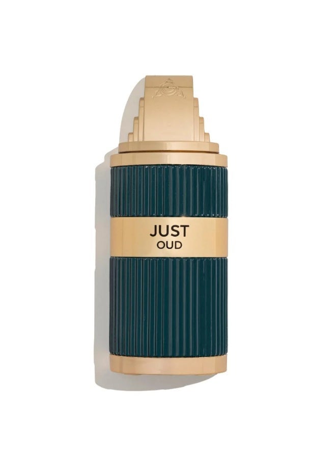 Ghalati Just Oud, Eau De Parfum for Unisex, 100ml, Long Lasting Luxury Oriental Fragrance, Woody Leather Amber Vanilla Perfume, Orange Cinnamon Cardamom Violet Cashmere Cedarwood Patchouli - Image 1