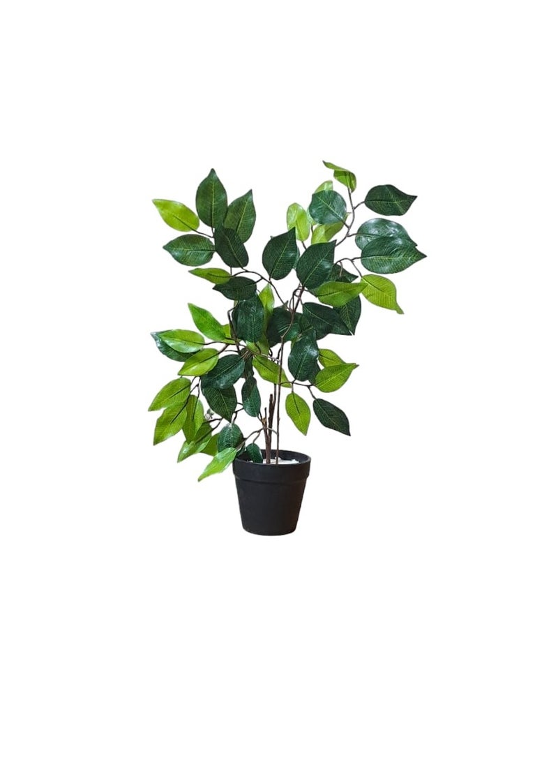 AL KHALDIYA - Artificial tree planted in a green pot, 20 cm - Image 1