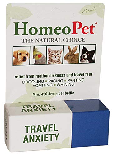 HomeoPet Travel Anxiety Relief for Pets 450 Drops per Bottle (1 Pack) - Image 5
