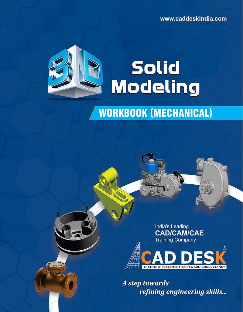3D MODELLING MECHANICAL EXERCISE BOOK - Image 1