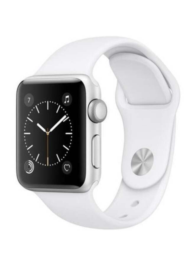 ACLIX Silicone Bracelet Strap For Apple Watch 44mm White - Image 1