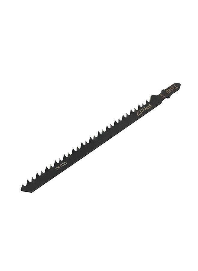 لوازم برو7 طقم ريشة أركت T344D - 5 قطع 152 مم 6 أسنان لكل إنش T-Shank - فولاذ كربوني عالي السرعة، أسنان جانبية مفرودة - قطع سريع وطويل ومستقيم في الخشب، الخشب الرقائقي، ومواد بلاستيكية.  - Image 5