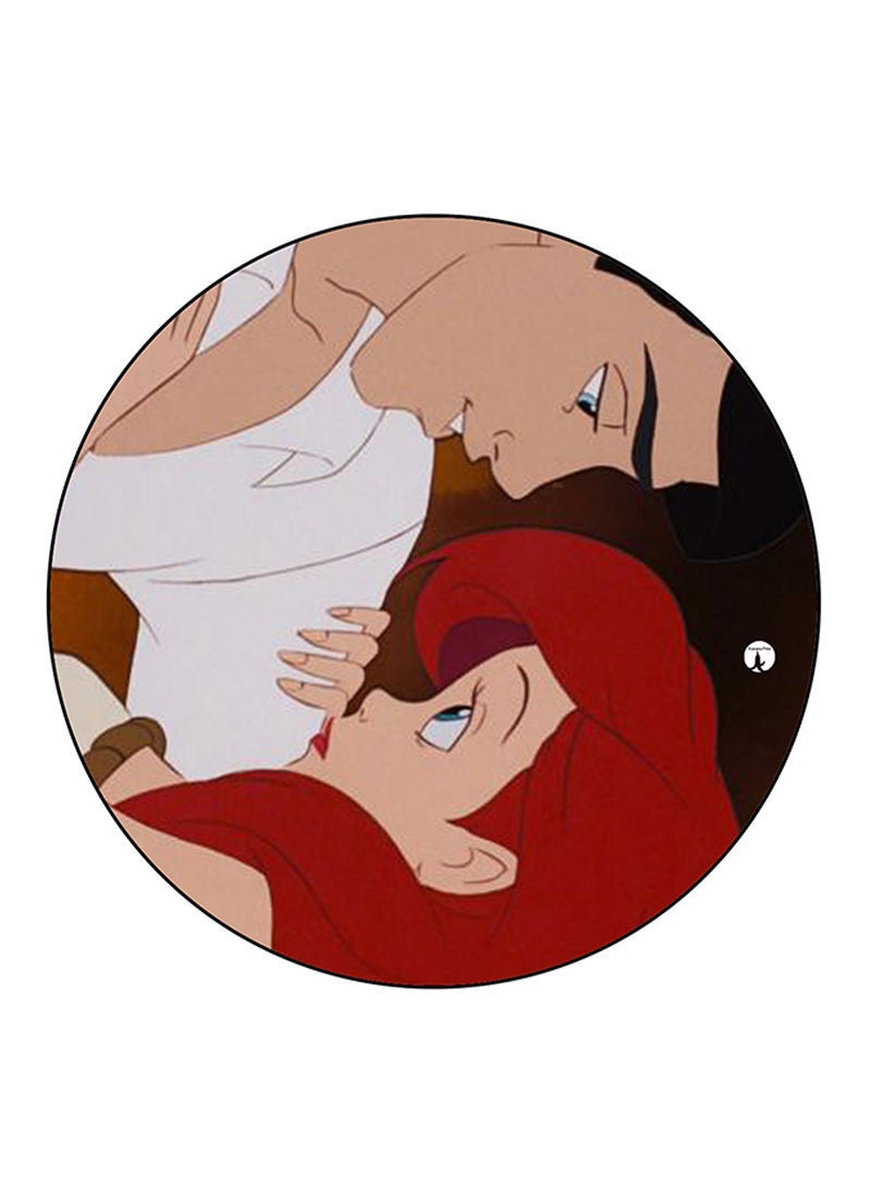 RKN Disney Printed Mouse Pad  Round  Multicolour