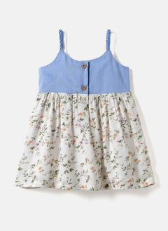Nautinati Nautinati Girls' Bunny Embroidered Dress  - Image 2