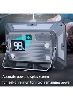Generic LED Camping Work Lantern, Multifunctional Camping Lights, Battery Powered 4000mAh, 7 Light Modes, IP44 Waterproof, Rechargeable Light with Magnet for Outdoor, Emergency, Fish, Hiking  - Image 5