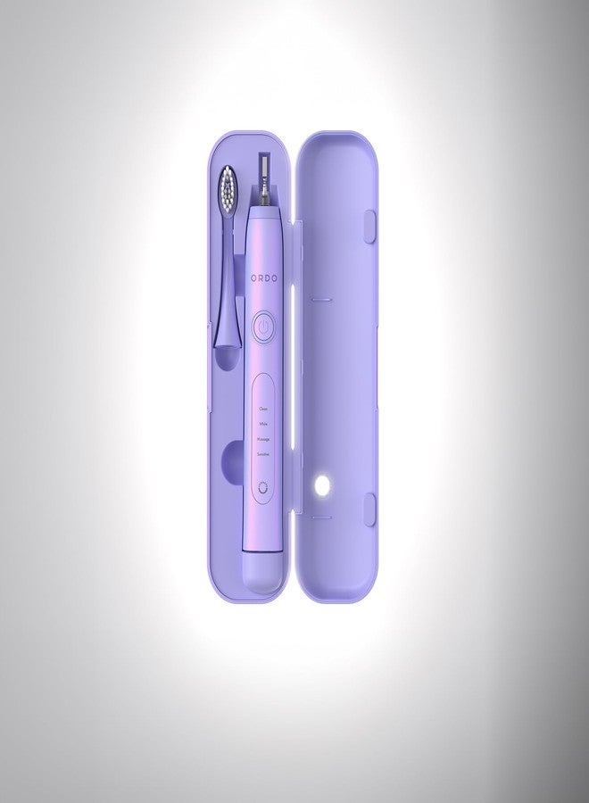 ORDO Sonic+ Charging Travel Case, Secure & Hygienic Toothbrush Storage, USB Charging, MagLock Closure, Durable Design, Tooth Brush Not Included, Pearl Violet - Image 2