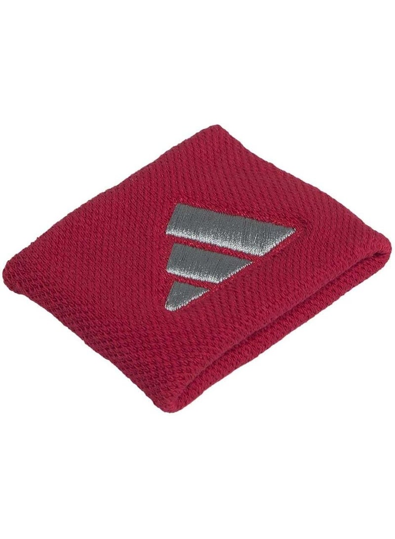 اديداس أشرطة معصم كبيرة أديداس – أحمر/رمادي، لامتصاص العرق أثناء التدريب المكثف - Image 3