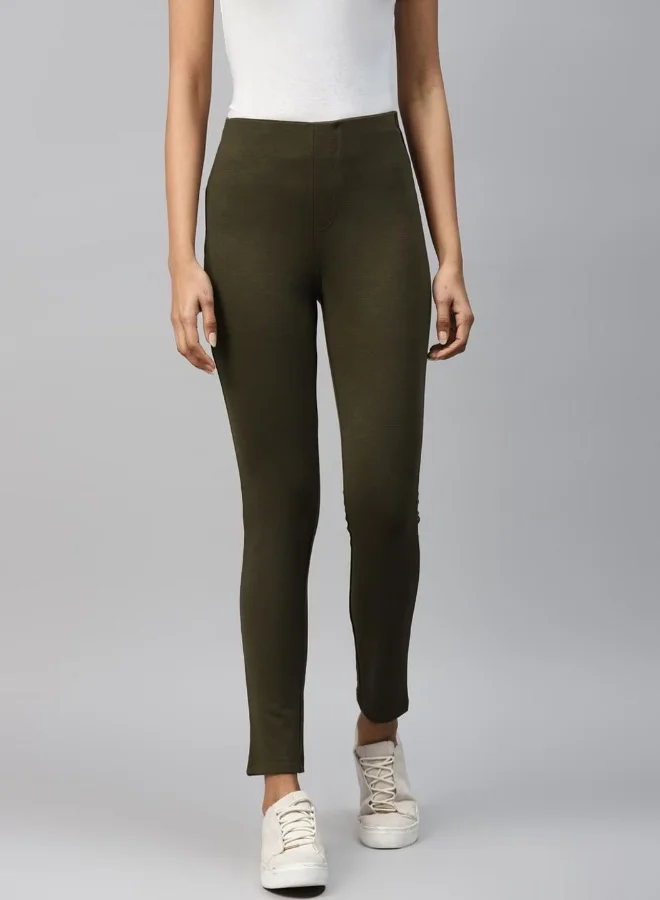 هوبرهولمي Olive Jeggings For Women
