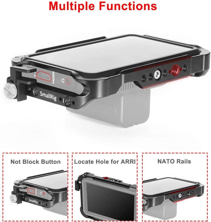 SmallRig AtomX 5 inches Cage for Shinobi CMA2305 - Image 2