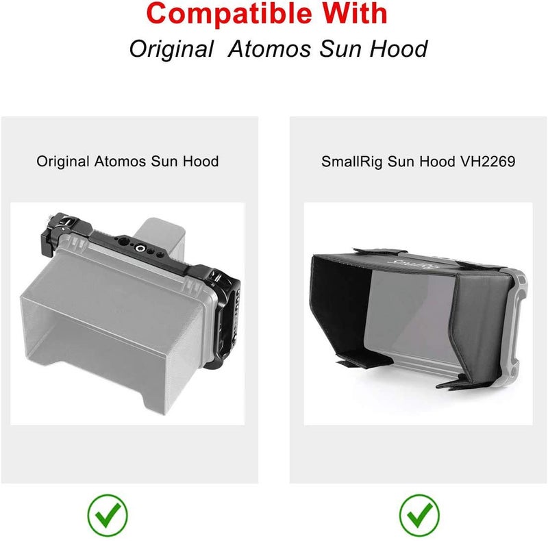 SmallRig AtomX 5 inches Cage for Shinobi CMA2305 - Image 3