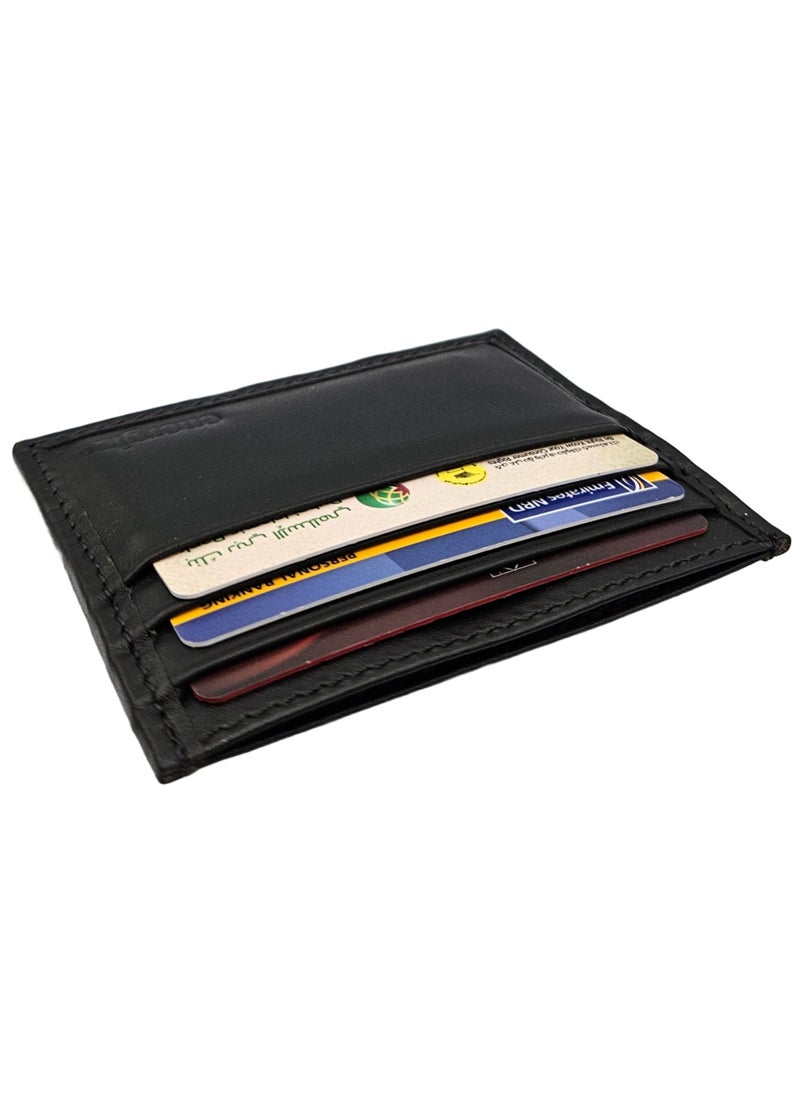 Energize Card Holder Genuine Leather Wallet for Men, Premium Leather Material with Versatile Compartment, Ideal for Traveling & Daily Use, Perfect Gift for Any Occasion  - Image 2