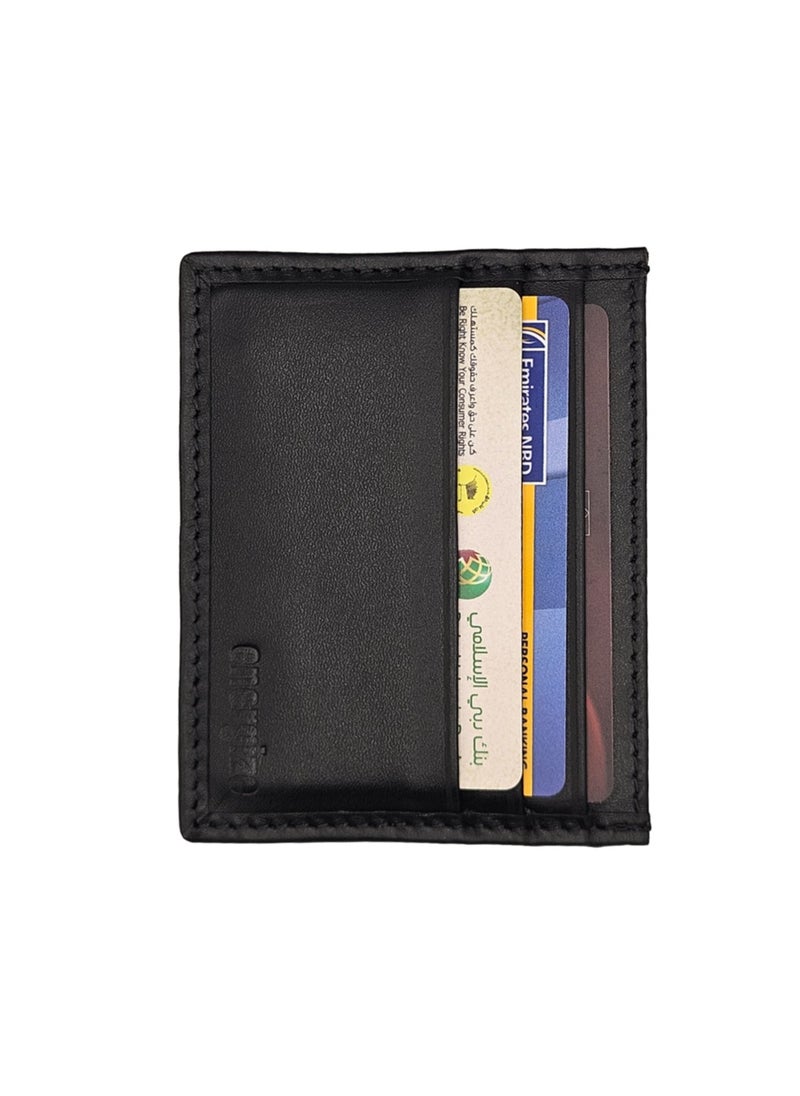 Energize Card Holder Genuine Leather Wallet for Men, Premium Leather Material with Versatile Compartment, Ideal for Traveling & Daily Use, Perfect Gift for Any Occasion  - Image 5