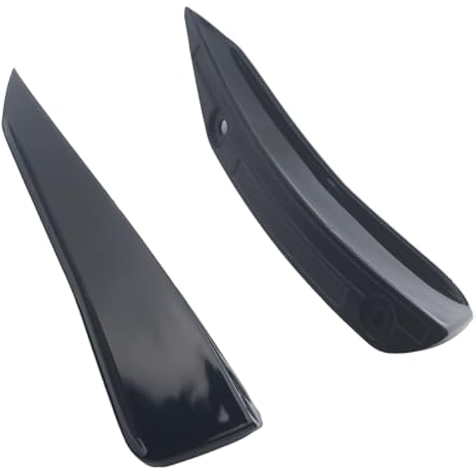 FINMOKAL Front Bumper Side Spoiler Splitters Fins Compatible with Mercedes Benz CLA Class W117 C117 2016-2019 CLA200 CLA220 - Image 5