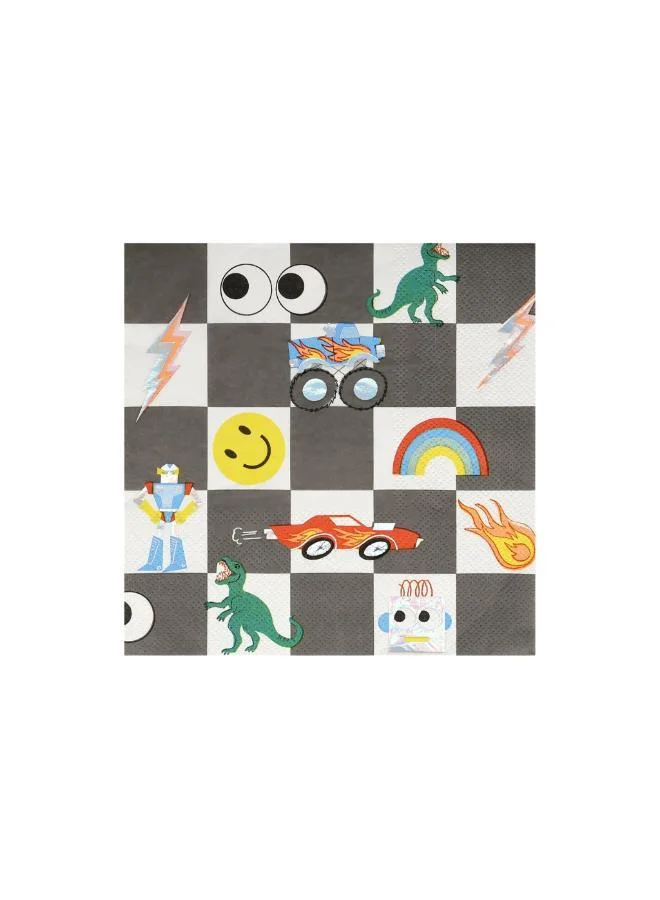 Meri Meri Toybox Icon Large Napkins