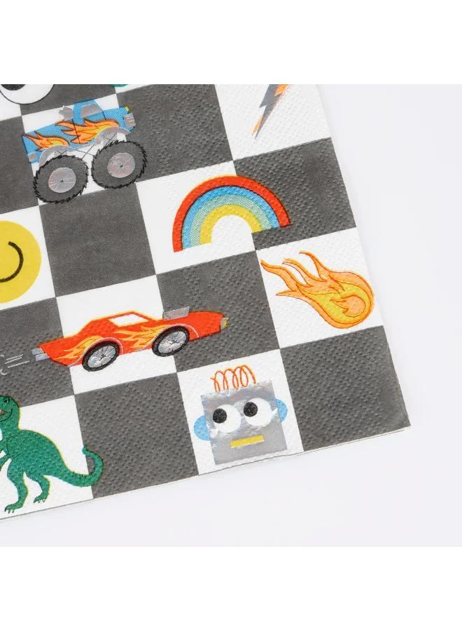 Meri Meri Toybox Icon Large Napkins