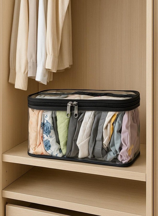 STYLEBITES Innerwear Organizer for Wardrobe | Legging & Dupatta Storage Bag | Travel Storage Pouch | Foldable Closet Organizer | Undergarment Storage Bag for Women | Multi-Purpose Organizer (4) - Image 5