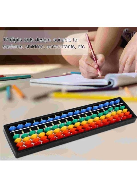 Joy & LEARN Yossi Math Wooden 17 عمودًا - لعبة تعليمية للأطفال من سن 2 إلى 14 عامًا - أداة تعليمية ممتعة لمهارات الرياضيات