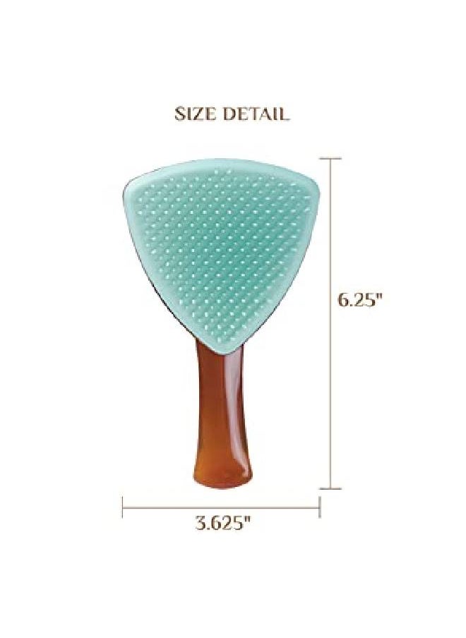 Cricket Ultra Smooth Detangling Brush For Wet Dry Hair Antifrizz Detangler Shower Hairbrush With Argan & Olive Oils And Keratin Protein Infused Plastic For All Hair Types 4 Ounce  - Image 3