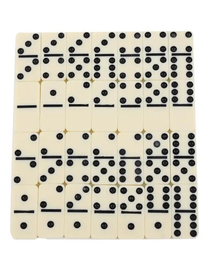 Dominoes Double Six Set In Pvc Box 28 Pieces Set - Image 2