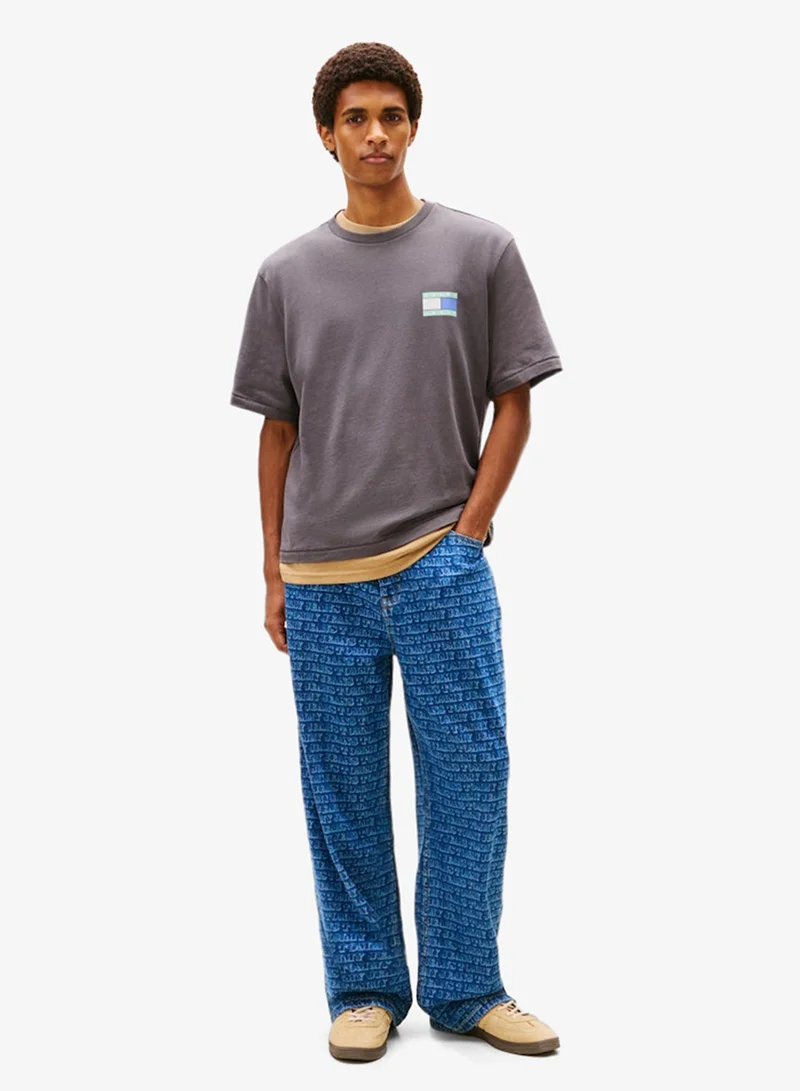 TOMMY JEANS  90S Peaks Backprint Crew Neck T-Shirt for Men | Best Price UAE