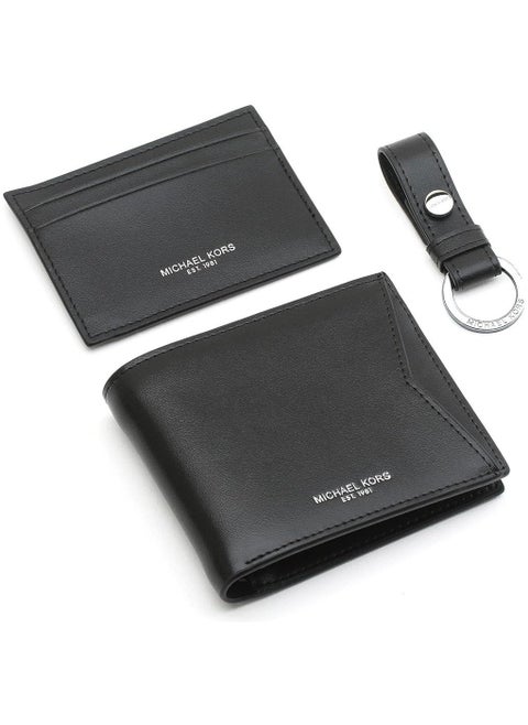 Michael Kors Wallet-Card Holder-Keychain Set For Men