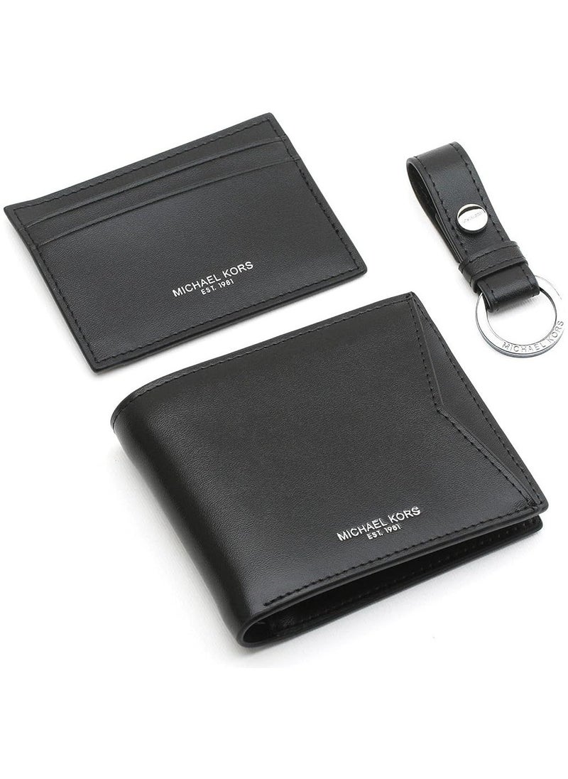 Michael Kors - Michael Kors Wallet-Card Holder-Keychain Set For Men - Image 1