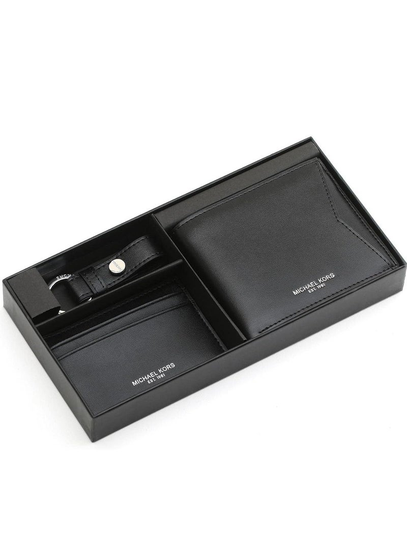 Michael Kors - Michael Kors Wallet-Card Holder-Keychain Set For Men - Image 1