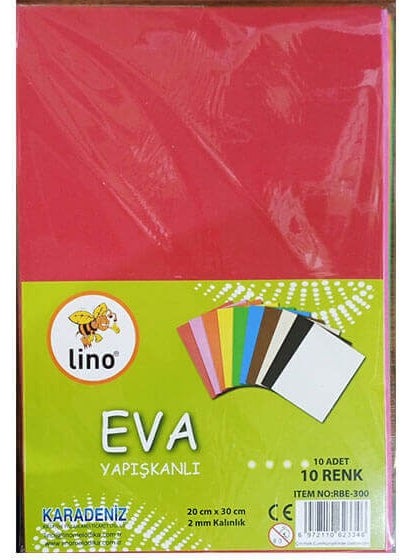 Eva Adhesive 20X30 Cm. Mixed Color 10 Pack (RBE-300) - pzsku/ZB6A36EC87B067FB9C35CZ/45/_/1725725243/03df25da-99de-41a4-815c-0f8e0899f104