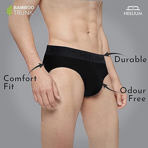 HEELIUM Bamboo Underwear Brief for Men | 3X Softer Than Cotton & Odour Free | Stretchy Fabric & Durable Waistband - Image 5