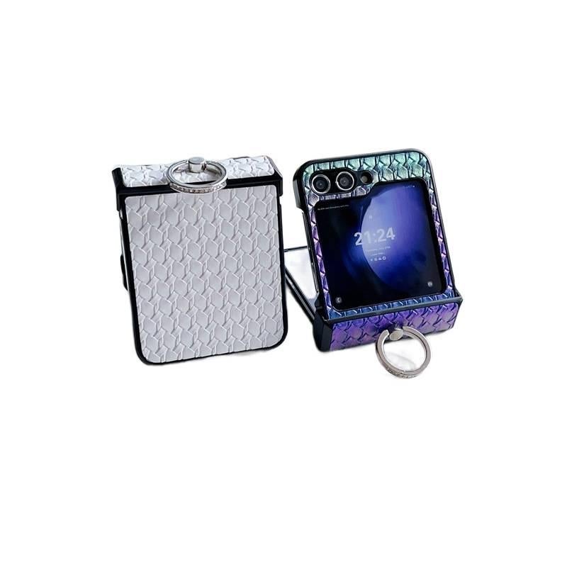 Protective Case | Drop Protection | Shockproof Cover for Samsung Galaxy Z Flip 4 | Purple - Image 4