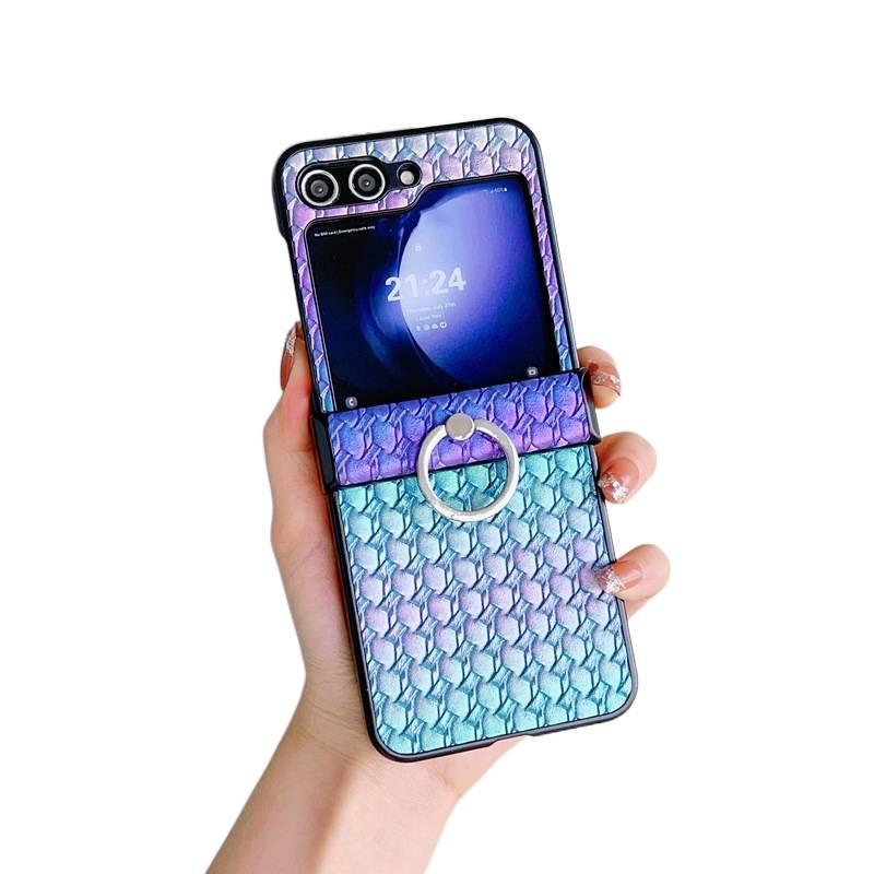 Protective Case | Drop Protection | Shockproof Cover for Samsung Galaxy Z Flip 4 | Purple - Image 5