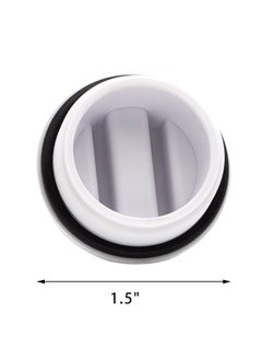 Excefore Threaded Winter Pool Plug Caps ,5pcs Swimming Pool Spa Return Line Winterizing Plugs Filter Drain Plug,Pool Threaded Return Plug with O-ring Pool Drain Cover Return Pipe  - Image 4