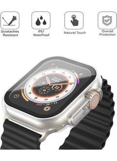 Waterproof Case for Apple Watch Ultra 2 / Ultra 49mm Screen Protector  Tempered Glass Face Cover (49mm, Clear) - pzsku/ZB6A3A572C774548288E0Z/45/_/1736512965/53ed8584-2ab7-4c4e-a7e5-f15630e67422