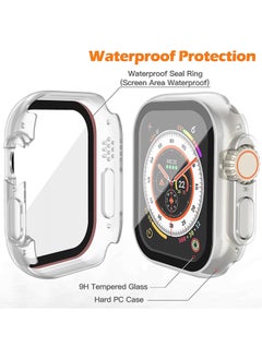 Waterproof Case for Apple Watch Ultra 2 / Ultra 49mm Screen Protector  Tempered Glass Face Cover (49mm, Clear) - pzsku/ZB6A3A572C774548288E0Z/45/_/1736512968/0297c8dc-e448-40b8-bc08-2b1bc79291d4