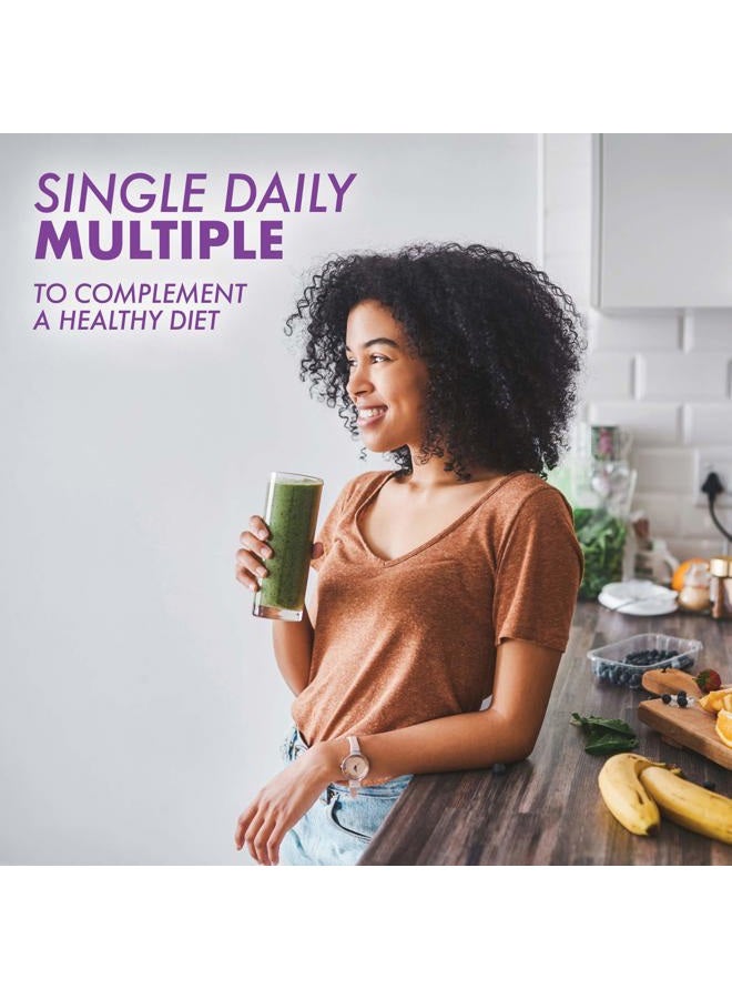 Bluebonnet Nutrition Multi ONE (Iron-Free), Daily Nutritional Support*, Kosher Certified, Gluten-Free, Dairy-Free, Vegetarian Friendly, 30 Vegetable Capsules, 30 Servings - Image 3