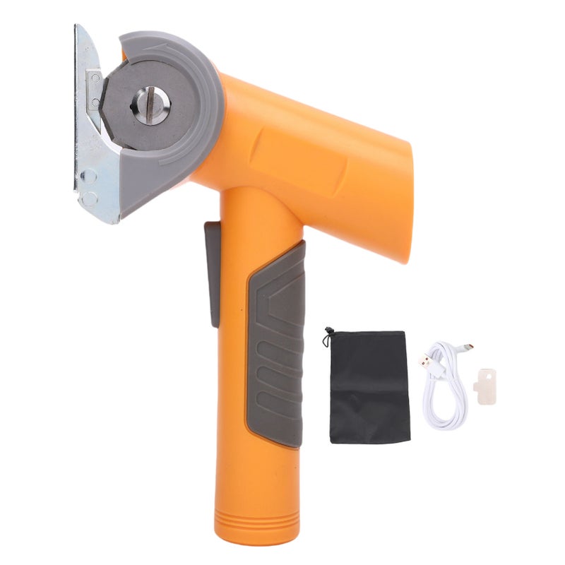 Cordless Electric Scissors Battery Powered High Speed Ergonomic Power Rotary Cutter for Cardboard Carpet Fabric Leather - Image 1