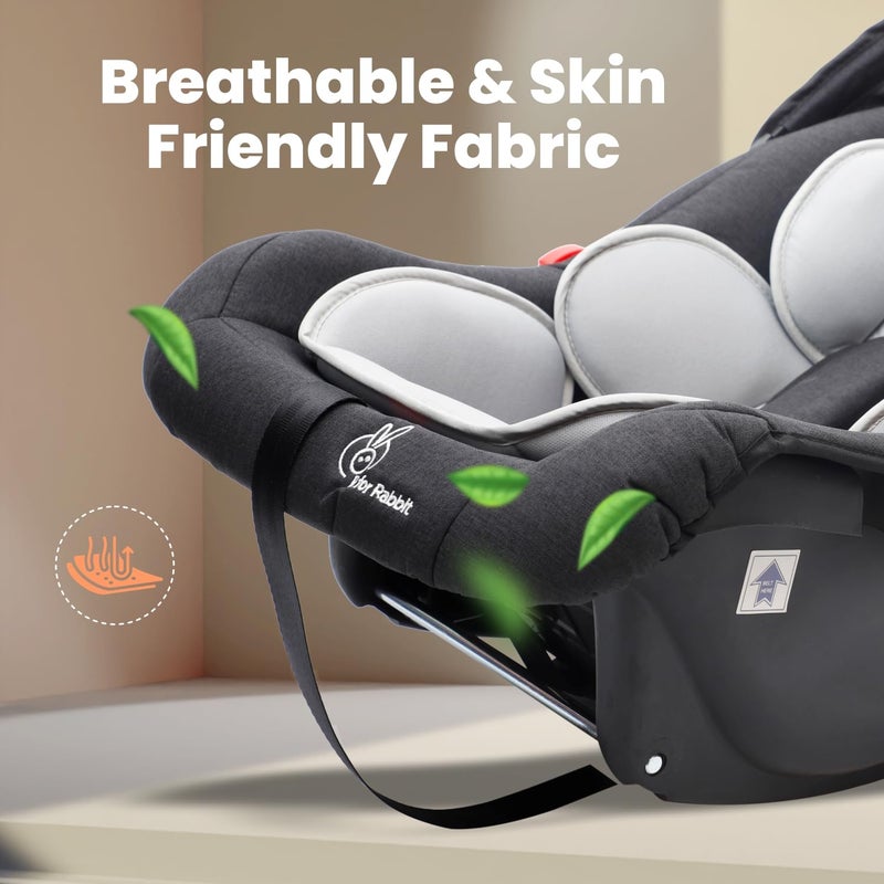 R for Rabbit حاملة الأطفال R for Rabbit Picaboo Grand 4 في 1 مع مقعد سيارة - Image 3