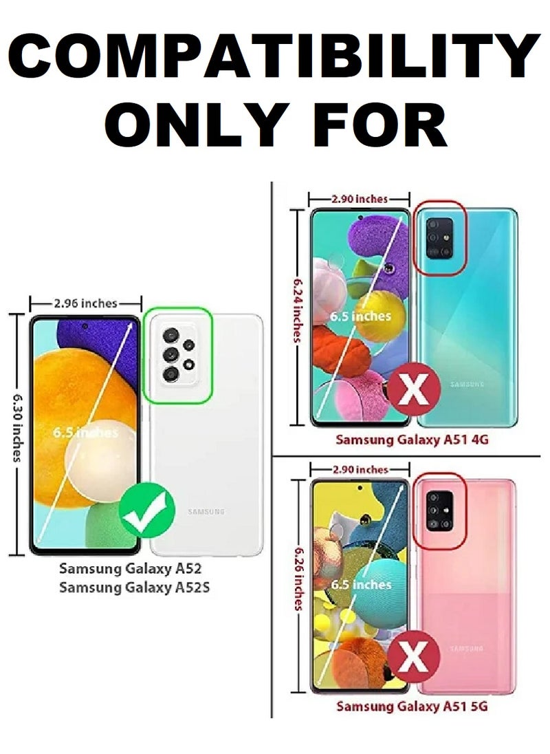 Super 2 Pieces Tempered Glass Screen Protector 5D Designed For Samsung Galaxy A52 Full Glue Edge to Edge Full Screen Coverage And Bubble Free - Image 3