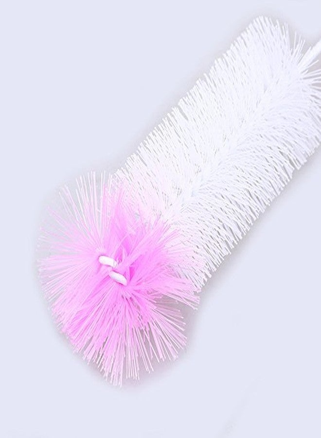 Gnanex فرشاة تنظيف زجاجات المياه من غنانكس، فرشاة تنظيف طويلة للزجاجات، فرشاة تنظيف زجاجات مصنوعة من النايلون، منظف لغسل زجاجات المياه، ترمس، فرشاة غسيل زجاجات الرضاعة، زجاجات الحليب - Image 2