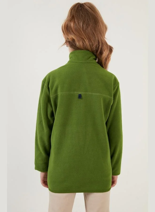 Lela  Lela Soft Texture Zippered Stand Collar Raised 2-Pack Polar Kids POLAR 5905002S2  | Best Price UAE