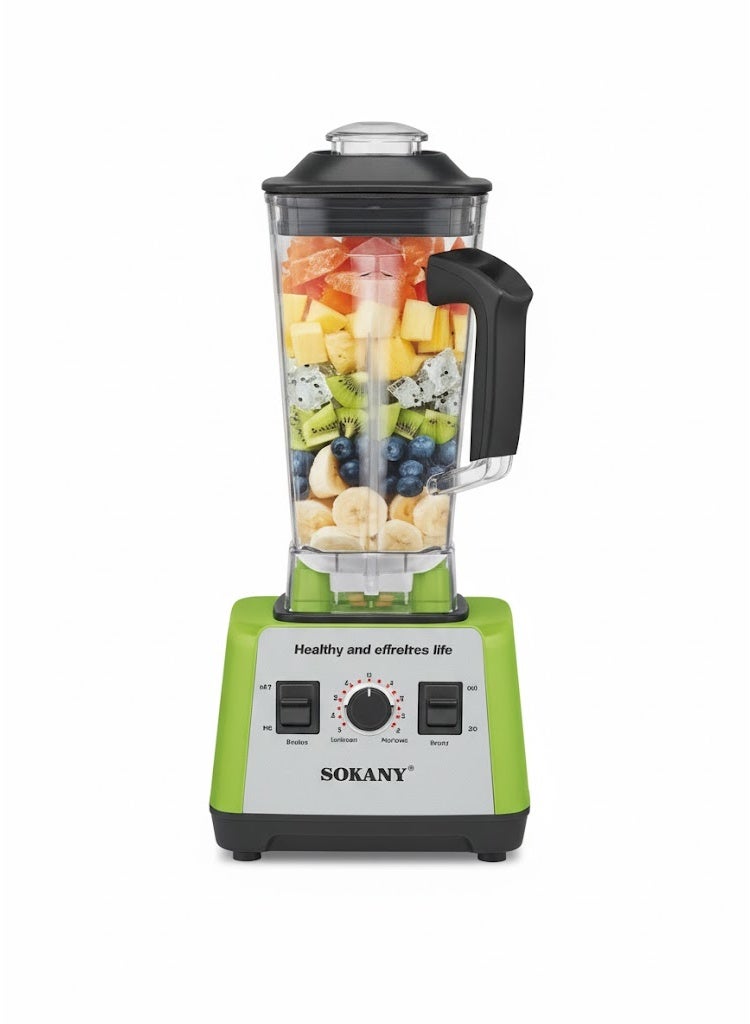 سوكاني خلاط سوكاني SK-666N 5000 وات 2.5 لتر -اخضر - Image 2